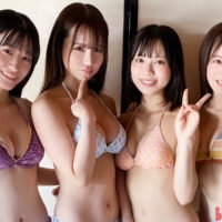 NMB48のビキニアニバーサリー。４人のナンバ素肌！