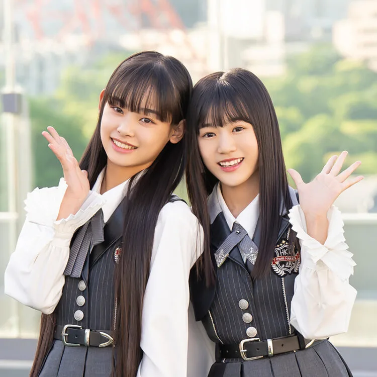 HKT48フレッシュな7期生16人誌上初お披露目①石川歩実優＆呉優菜