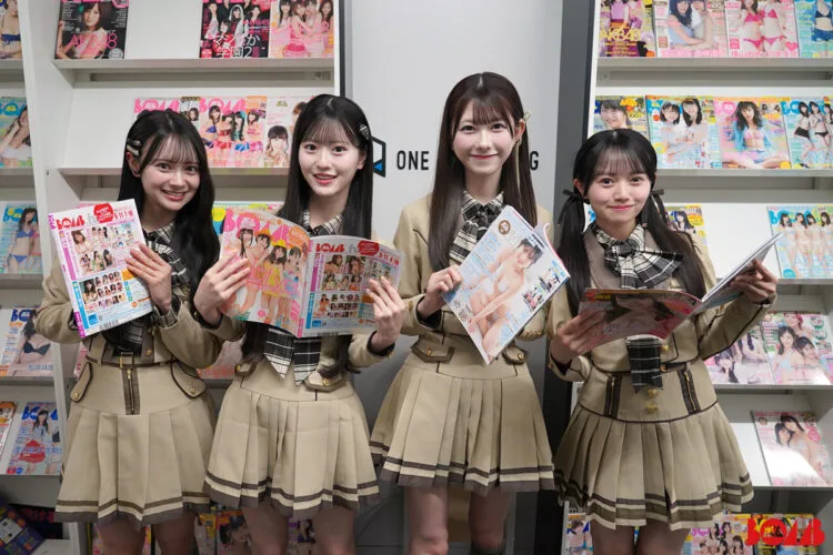 AKB48千葉恵里・八木愛月・伊藤百花・花田藍衣が編集部にやってきた！　新曲『まさかのConfession』リリース記念クロストーク！