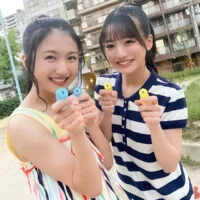 青春の1ページをのぞき見撮! NMB48塩月希依音・坂田心咲の初ペアグラビア!!